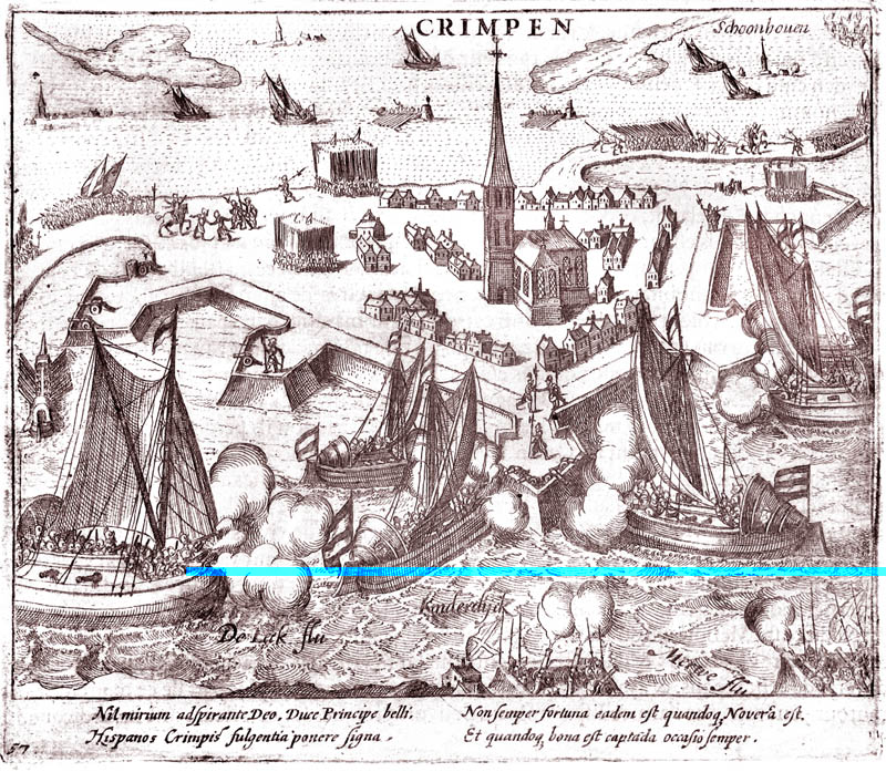 Belegering Krimpen a.d.Lek 1616 Baudartius